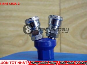 Đầu nén khí chia 2