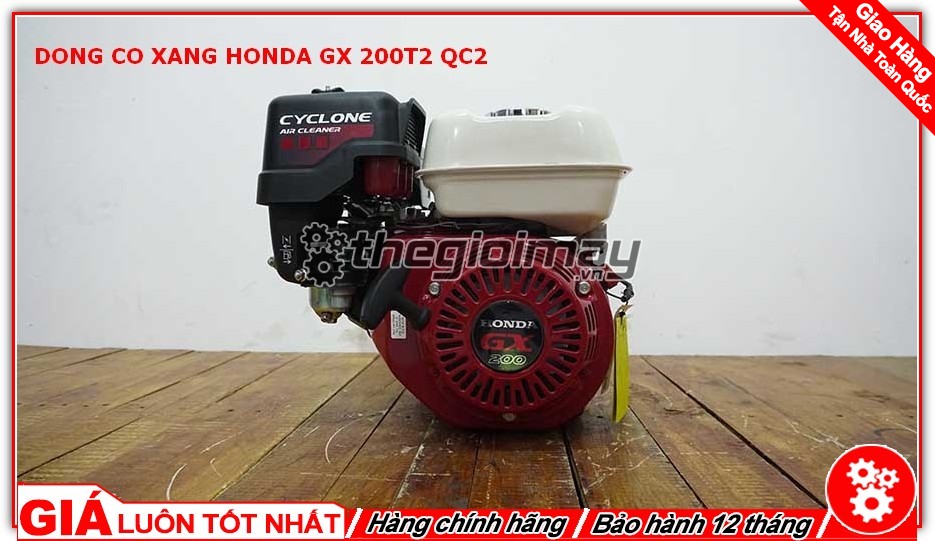 Động cơ xăng Honda GX 200T2 QC2