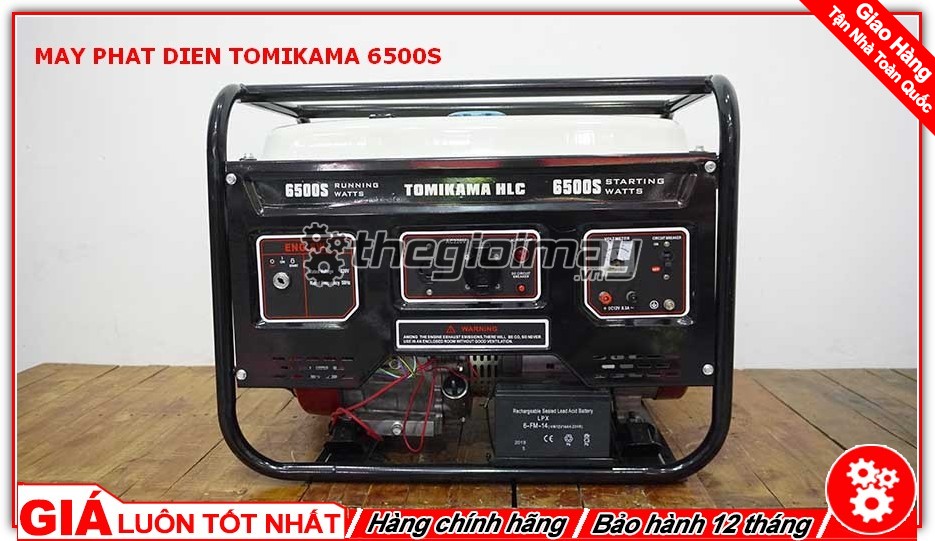 Máy phát điện Tomikama 6500S - đề nổ
