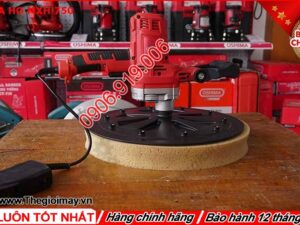 Máy có thể thực hiện hầu hết các ứng dụng như đánh xước, chà nhám, làm nhẵn mặt phẳng