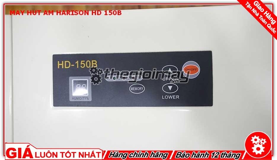 Bảng thông số máy hút ẩm Harison HD-150B