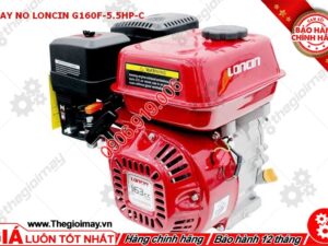 Động cơ xăng Loncic G160F-C 5.5HP