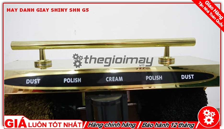 Với tay cầm chắc chắn giúp người dùng dễ dàng mang theo
