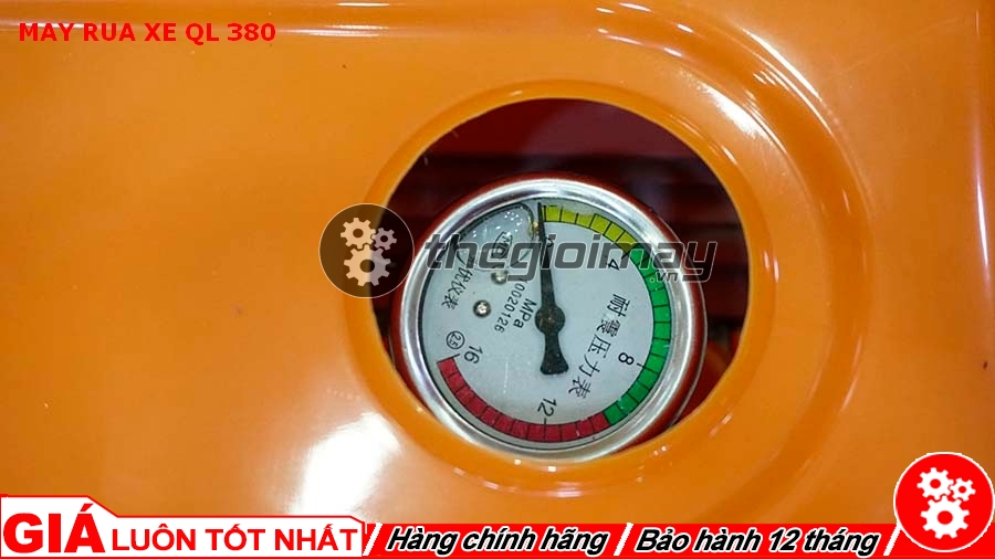 Đồng hồ đo áp máy rửa xe QL 380