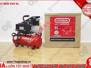 Máy nén khí trực tiếp oshima 9 lít