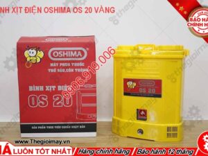 Bình xịt điện Oshima OS 20 vàng
