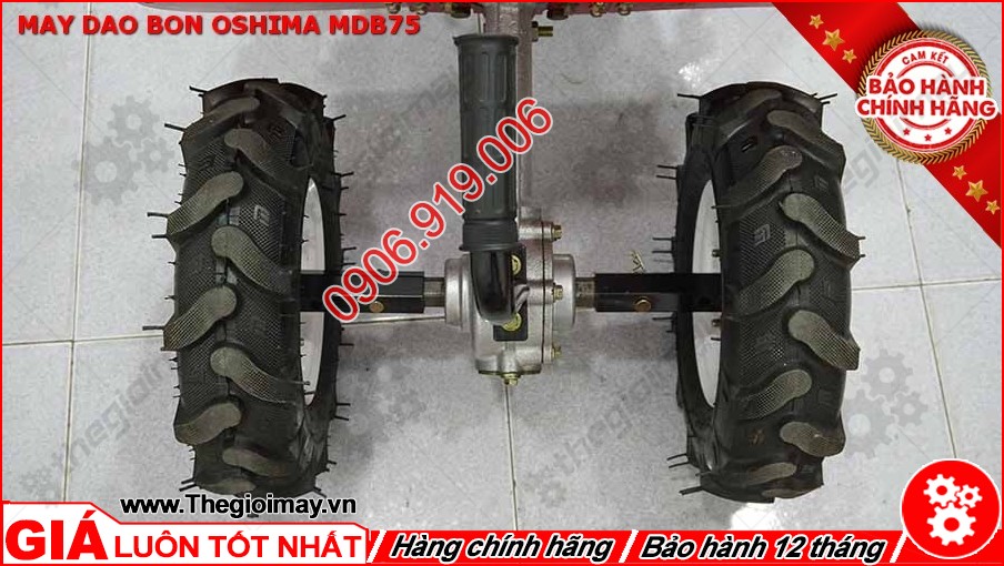 Bánh xe của máy đào bồn Oshima MDB-75