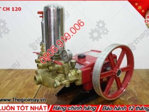 Đầu xịt CH-120 sau khi lắp Puly