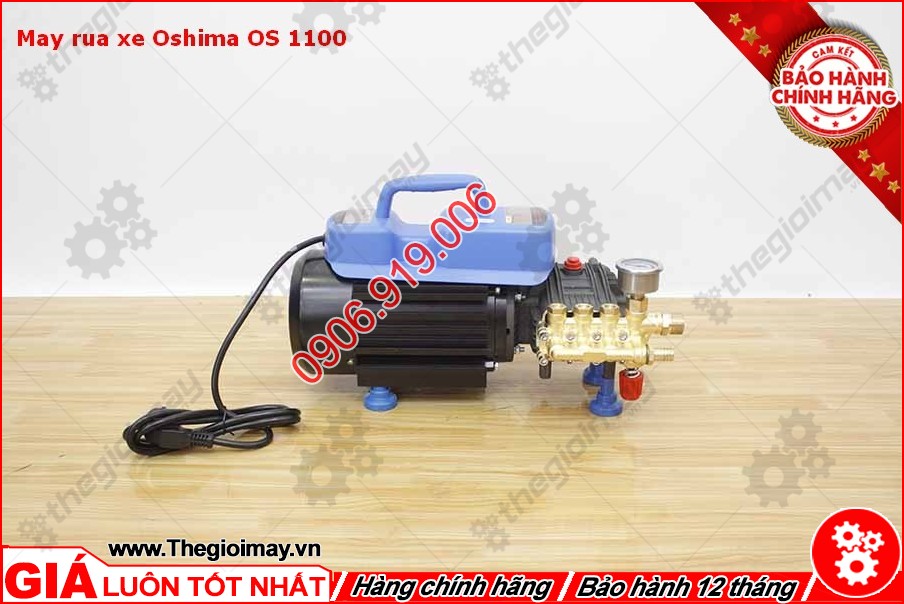 Mặt trước máy rửa xe oshima OS 1100