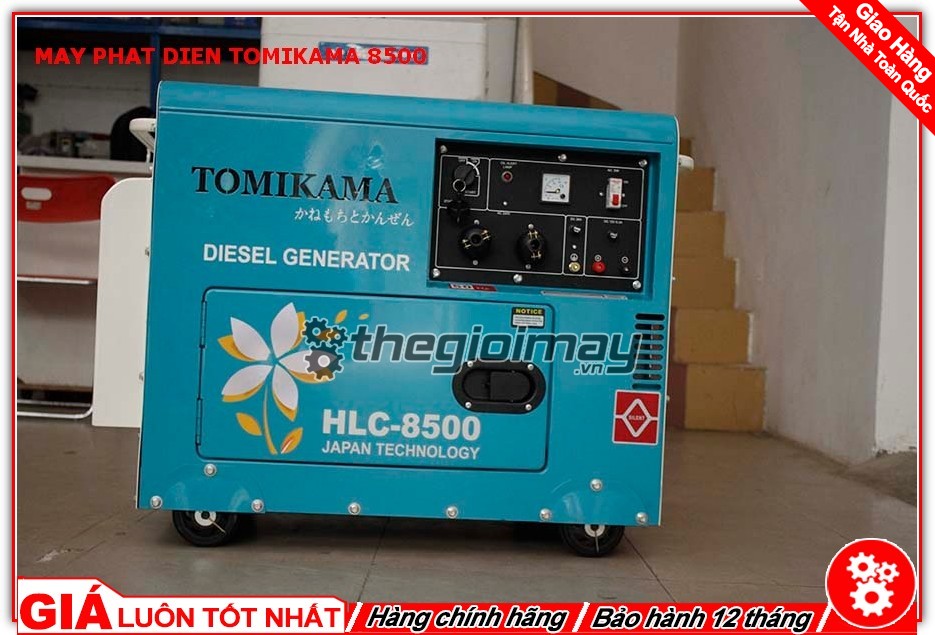 Máy phát điện Tomikama HLC-8500 chạy dầu