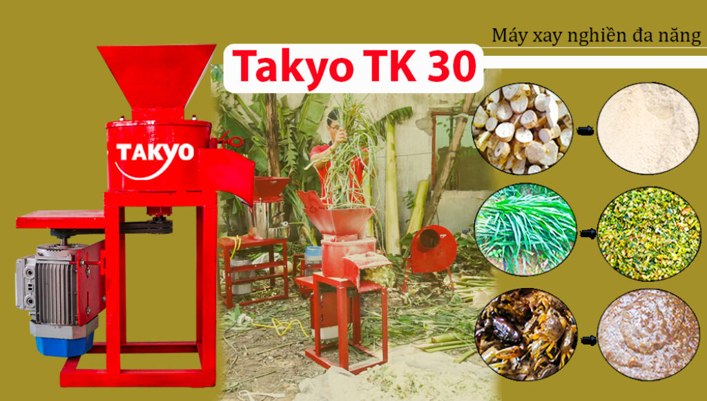 Máy băm nghiền Takyo TK 30