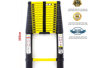 Thang nhôm rút gọn Sumika SKS510 (Sơn tĩnh điện 5.1M)
