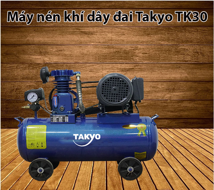 Máy nén khí dây đai Takyo TK30
