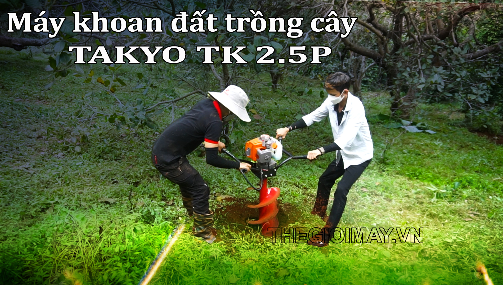 Máy khoan đất trồng cây Takyo TK 2.5P